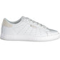 White Polyester Women Sneaker