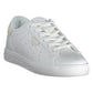 White Polyester Women Sneaker