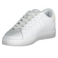 White Polyester Women Sneaker