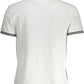 White Cotton Men Polo Shirt