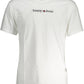White Cotton Men T-Shirt