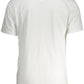 White Cotton Men T-Shirt