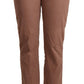 Chic Tapered Cropped Mid Waist Pants