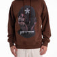 Brown Cotton Men Sweater