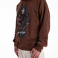 Brown Cotton Men Sweater