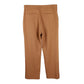 Brown Polyester Men Trouser
