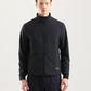 Blue Polyester Men Bomber Jacket