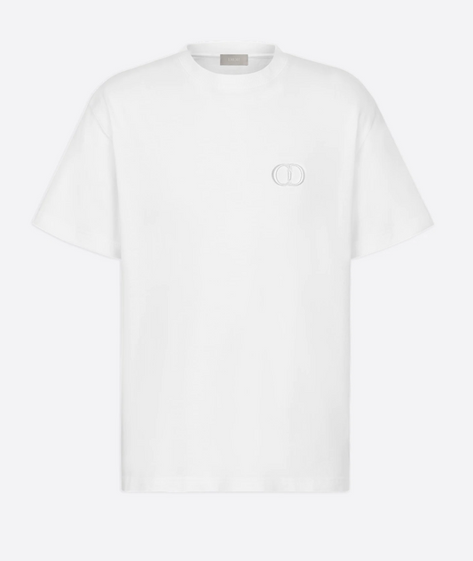White Cotton Men T-Shirt