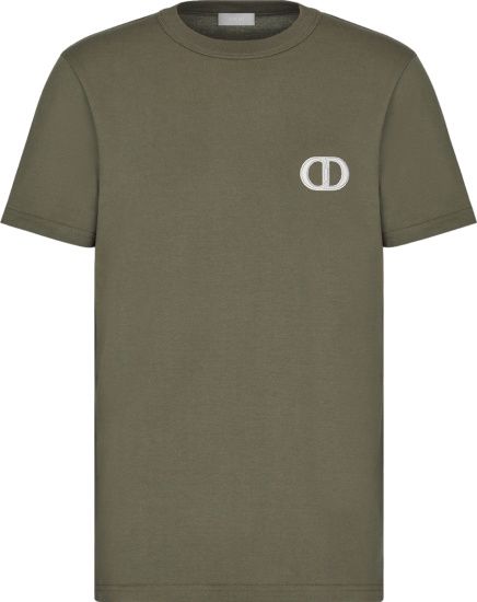Green Cotton Men T-Shirt