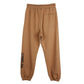 Brown Cotton Men Sweatpant