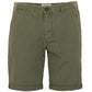 Chic Green Cotton Bermuda Shorts for Men