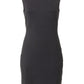 Black Polyester Women Dress