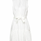 White Linen Women Dress