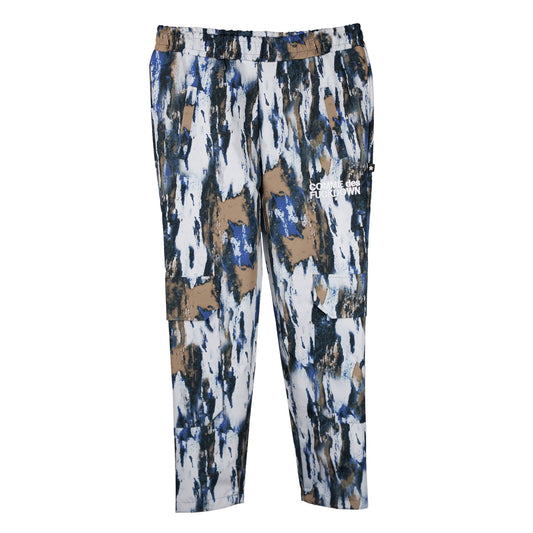 Multicolor Polyester Men Trouser