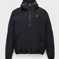 Gray Nylon Men Bomber Jacket