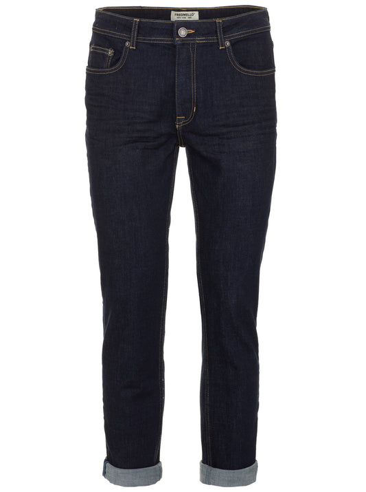 Blue Cotton Men Jeans