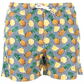 Multicolor Polyester Men Swim Boxer