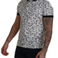 Jazz Print Collared Polo Tee