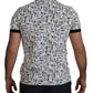 Jazz Print Collared Polo Tee