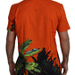 Floral Elegance Cotton Crewneck Tee