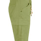 Green Cotton Men Bermuda Short