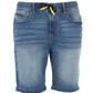 Stylish Cotton Denim Bermuda Shorts with Drawstring
