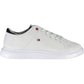 White Polyester Men Sneaker