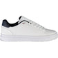 White Polyester Men Sneaker