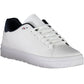 White Polyester Men Sneaker