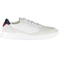 White Polyester Men Sneaker