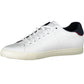 White Polyester Men Sneaker