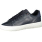 Blue Polyester Men Sneaker