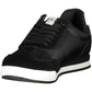 Black Polyester Men Sneaker