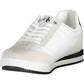White Polyester Men Sneaker