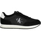 Black Nylon Men Sneaker