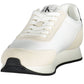 White Nylon Men Sneaker