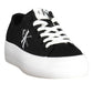 Black Cotton Women Sneaker