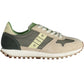 Beige Polyester Men Sneaker