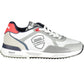 White Polyester Men Sneaker