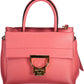 Pink Leather Women Handbag