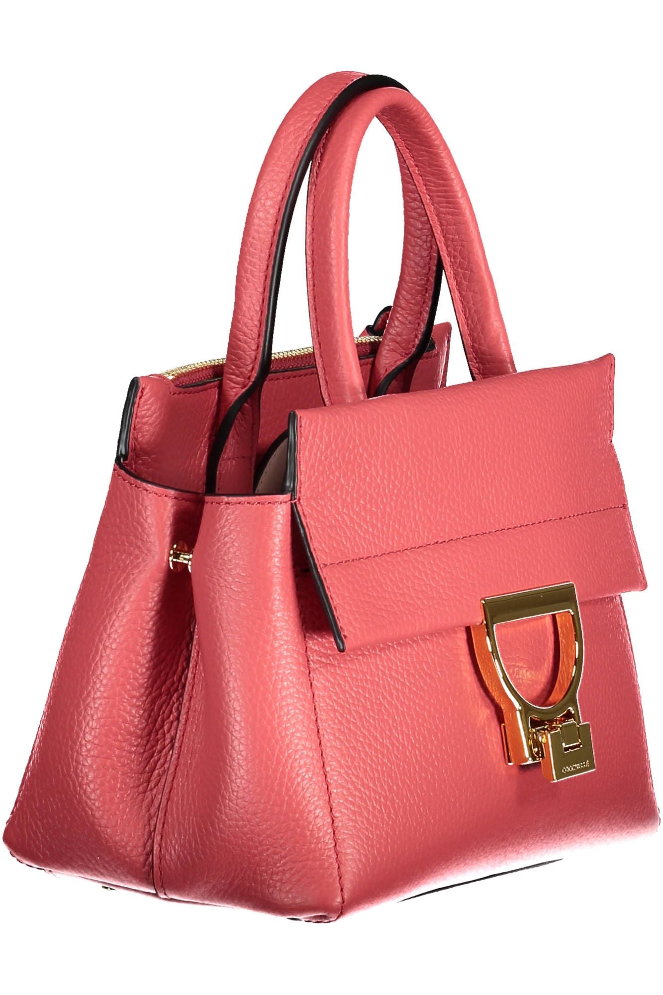Pink Leather Women Handbag
