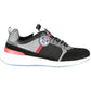 Black Leather Mens Sneaker