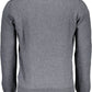 Gray Wool Men Sweater