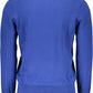 Blue Cotton Men Sweater