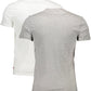 White Cotton Men T-Shirt