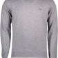 Gray Wool Men Sweater
