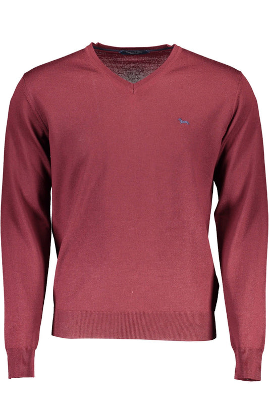 Purple Wool Men Sweater