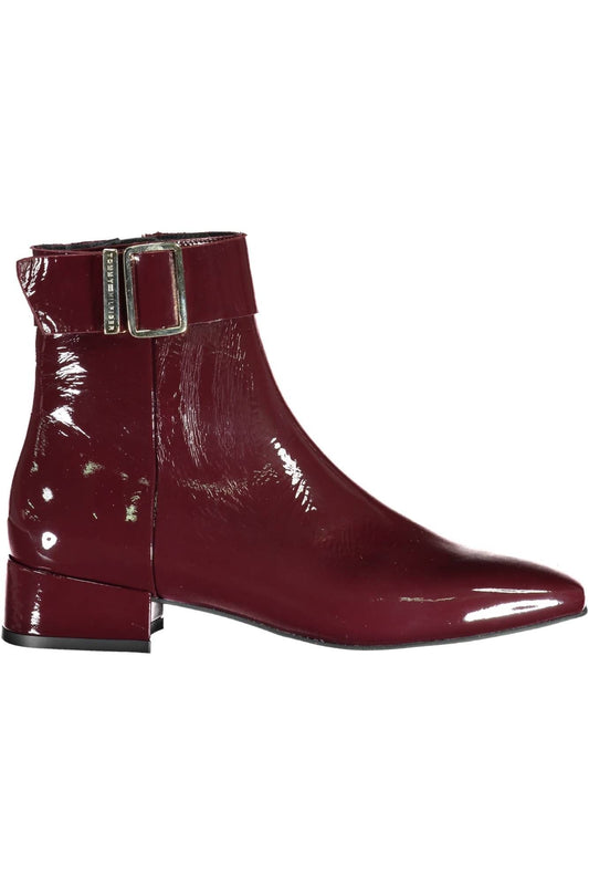Purple Synthetic Women Boot