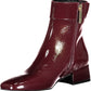 Purple Synthetic Women Boot