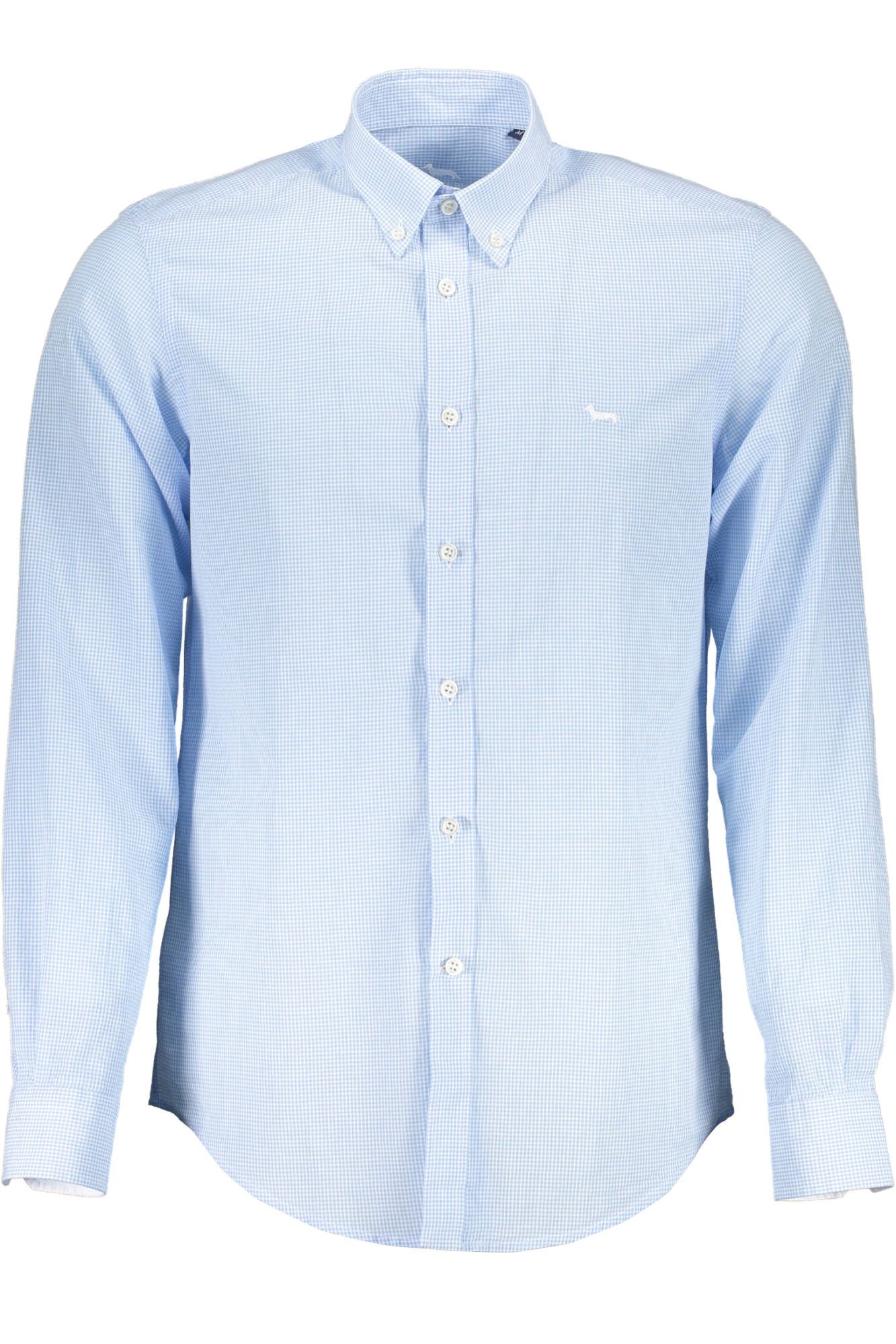 Light Blue Cotton Men Shirt